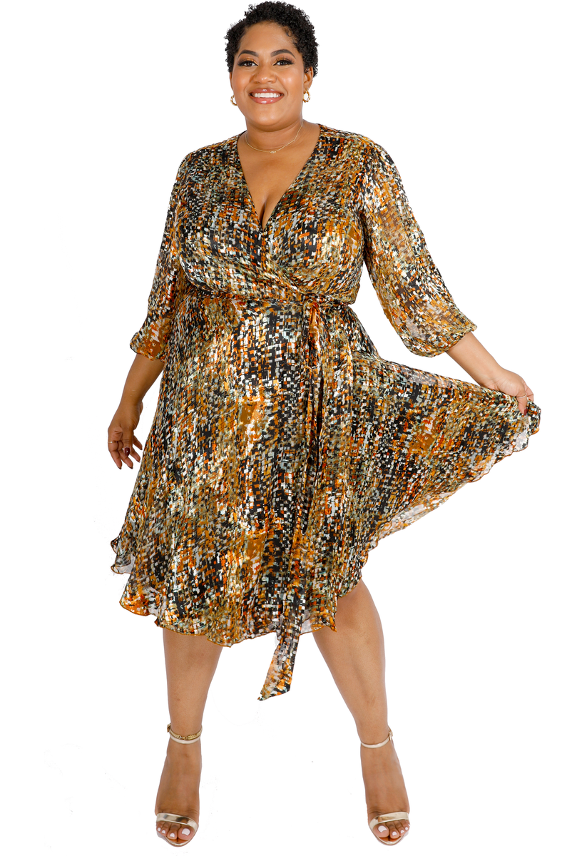 Burnout Wrap Dress – Lord ☀ Taylor